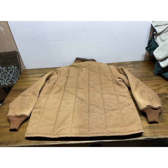 Walls Outdoors Men's 2XL Quilted Work Jacket Zipper Front Distressed - Picture 15 of 16